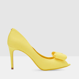 Alifair Bow Detail Peep-Toe Courts
