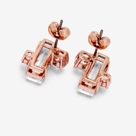 Bria Crystal Baguette Earrings