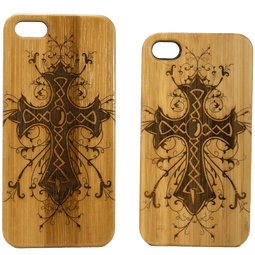 Celtic Cross iPhone 6 Case Eco Friendly Bamboo Wood Cover