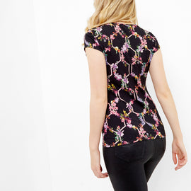 Dellila Lost Garden Fitted T-Shirt